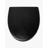 Tampa para Louças Sanitária com Fechamento Suave Ravena:preto - 1
