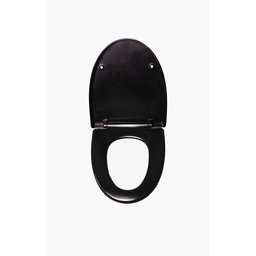 Tampa para Louças Sanitária com Fechamento Suave Ravena:preto - 2