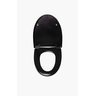 Tampa para Louças Sanitária com Fechamento Suave Ravena:preto - 2