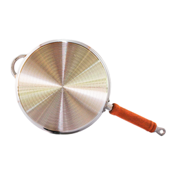Jogo de 5 Panelas de Aluminio Fundido com Cabo 16 a 24cm - Polido - 5