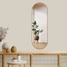 Espelho Decorativo Oval Cápsula Médio 55x160 de Parede - 1