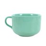 Caneca Xícara Jumbo 450ml Sopa Caldo Cereal Verde Tiffany - 1