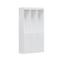 Ver imagem 2 de Guarda-Roupa 3 Módulos Roupeiro Closet Sapateira 1 Porta Branco Versatille