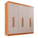 Ver imagem 2 de Guarda-roupa Casal 6 Portas 2 Gavetas Recife Sallêto Móveis