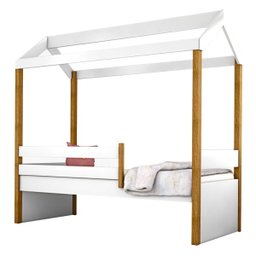 Cama Montessoriana Exclusiv Solteiro com Colchão - 1