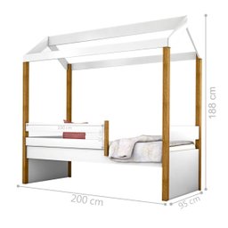 Cama Montessoriana Exclusiv Solteiro com Colchão - 3