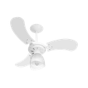 Ver imagem 1 de Ventilador Teto New Baby Colors 3 Pás Mdf Branco