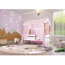 Ver imagem 4 de Cama Montessoriana Exclusiv Fio de Luz e Voal Rosa