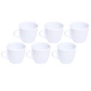 Ver imagem 1 de Kit 6 Xicaras em Acrílico Cristal de Café - Chá Decor - Branca