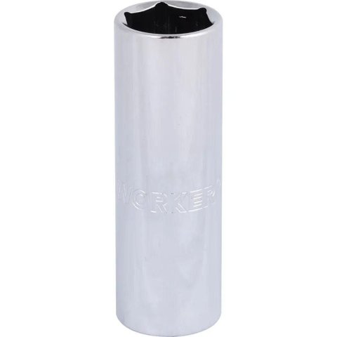 Soquete Sextavado para Velas 1-2'' 5-8'' em Aço Cromo Vanádio Automotivas Worker