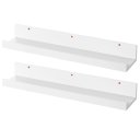 Ver imagem 1 de Kit 2 Prateleiras para Quadros e Livros 50cm X 12cm
