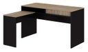Ver imagem 2 de Mesa Retangular Dinâmica New City Calvin com Preto ( 135x123x78 )