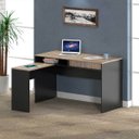 Ver imagem 1 de Mesa Retangular Dinâmica New City Calvin com Preto ( 135x123x78 )