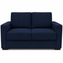 Ver imagem 4 de Sofá Namoradeira Moderno 3 Lugares Sala Estar Recepção Confortável Suede:Suede Azul