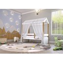 Ver imagem 4 de Cama Montessoriana Exclusiv Solteiro com Voal Branco