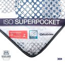 Ver imagem 3 de Cama Box Casal Baú Bege Colchão Ortobom Superpocket Pillow Preto