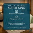 Ver imagem 7 de Cama Posta King Eternity Colcha Luxo Algodão Bordado 3 Pçs:verde