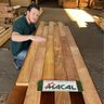 Deck de Madeira Garapa Extra 9x2,5 cm - Macal Madeiras - 1