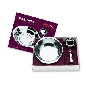 Jogo de Feijão 2 Peças Aço Inox Verão Cinza Martinazzo