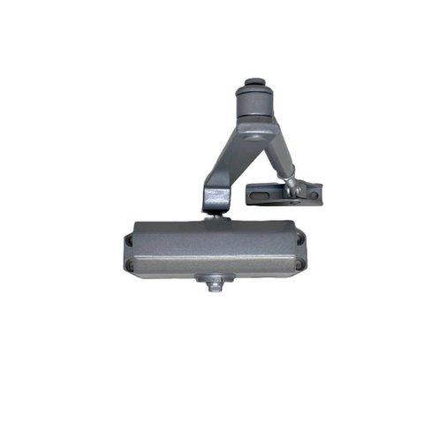 Mola Hidráulica Aérea Compacta Mha488 Prata para Portas de até 40 Kg e 820mm