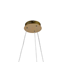 Ver imagem 3 de Pendente Nodo Dourado (d)50cm (a)15cm 1x36w 3000k 1188lm Led