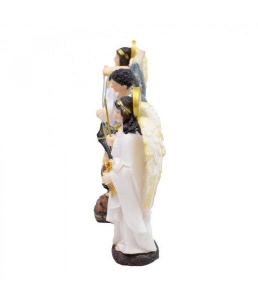 Três Arcanjos 11.5cm - Enfeite Resina - 3