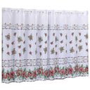 Ver imagem 1 de Cortina Cook Cozinha 2,40 x 1,40. Cor: Morangos