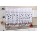 Ver imagem 2 de Cortina Cook Cozinha 2,40 x 1,40. Cor: Morangos