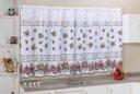 Ver imagem 2 de Cortina Cook Cozinha 2,40 x 1,40. Cor: Morangos