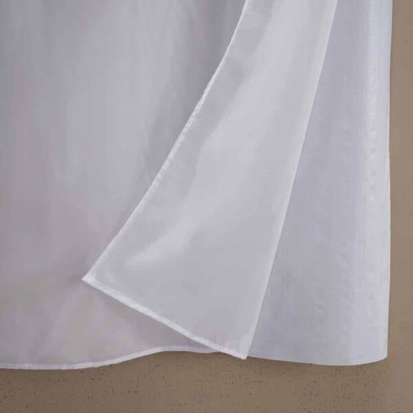 Cortina PVC Voil Corta Luz 2,80 x 1,60. Cor: Branco - 3