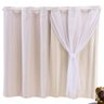 Cortina PVC Voil Corta Luz 2,80 x 1,60. Cor: Palha - 1