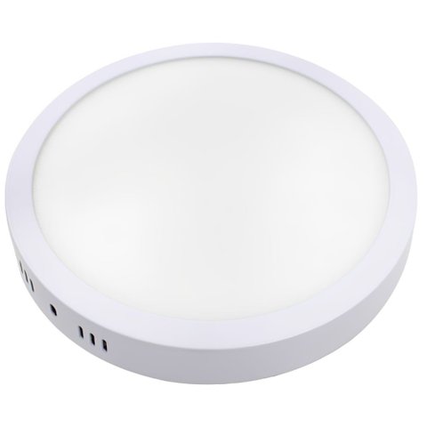 Luminária Plafon LED 18 Watts 6500k Sobrepor Redonda Bivolt - 2011S - Galaxy LED