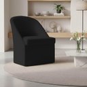 Ver imagem 2 de Kit 2 Poltronas Decorativa Malli Veludo - Pallazio Cor:Preto