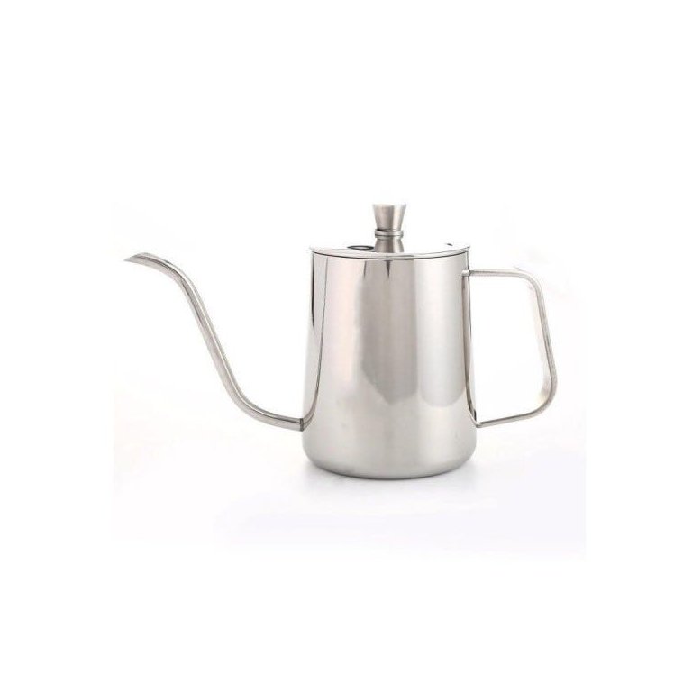 Chaleira Bico de Ganso Pressca 500ml Inox Polido