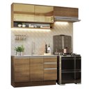 Ver imagem 3 de Armário de Cozinha Compacta 200cm Rustic Glamy Madesa 08