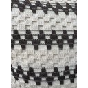 Ver imagem 3 de Capa de Almofada Rústica de Algodão Macrame Cru com Marrom