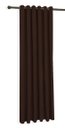 Ver imagem 1 de Cortina Oxford Marrom Uma Folha Sala/quarto 150x180 Fabritex