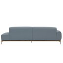 Ver mais imagens de Sofá Living Unne 3 Lugares 210cm Terminal Esquerdo Bouclé Azul Claro - Nexta Casa Cor Azul