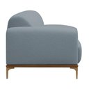 Ver imagem 7 de Sofá Living Unne 3 Lugares 210cm Terminal Esquerdo Bouclé Azul Claro - Nexta Casa Cor Azul