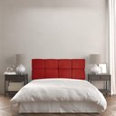 Ver imagem 2 de Cabeceira King 1,95m Nina Suede - Pallazio - Vermelho