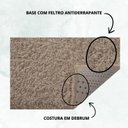 Ver imagem 5 de Tapete Oasis 100% Antiderrapante 1,50x2,00 Macio Trigo-oasis