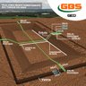 Lona para Peixe Tanque Lago Geomembrana Pead 0,8mm 800 Micras 19x10 - 5