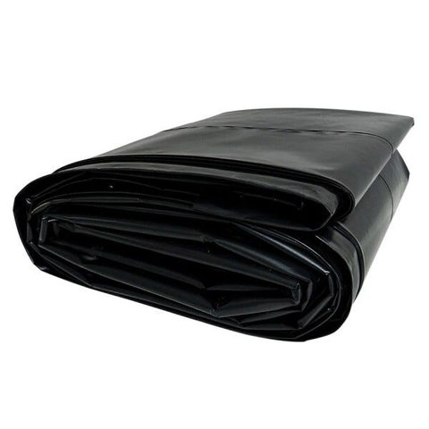 Lona Plastica Preta Reforçada 200 micras 6 X 8 = 48mts²