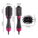 Ver imagem 6 de Escova Secadora Cabelo Profissional Seca Alisa Modela 3em1