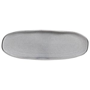 Conjunto com 4 Travessas Oval Rasa Grande Orgânico Dust 36x13cm