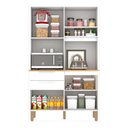 Ver imagem 2 de Kit Cozinha Dubai 5 Portas 2 Gavetas Nicho Sallêto