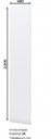Ver imagem 3 de Lateral 490mm Branco Hp - Henn