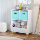 Ver imagem 1 de Organizador de Brinquedos Benjamim 100% MDF 60cm Branco Woodcore