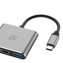 Ver imagem 2 de Hub Dock Usb Tipo-c 3 em 1 com Hdmi e Usb 3.0, Power Delivery 100w - Ac446