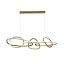 Ver imagem 1 de Pendente Moderno Jeda 1,20m Led 67w 3000k Ouro Nordecor